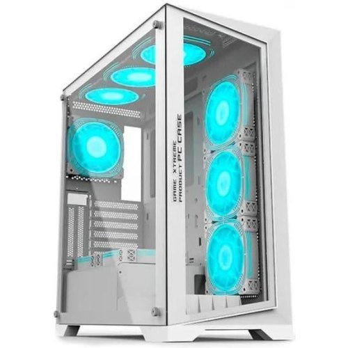 Корпус Frontier YETI WHITE, ATX/MiniITX/microATX, Middletower, білий