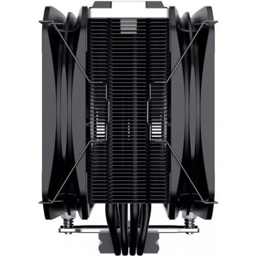 Кулер для процесора PсCOOLER K4 PLUS, Intel LGA1700/1200/115X, AMD AM5/AM4, чорний (K4 PLUS BK)