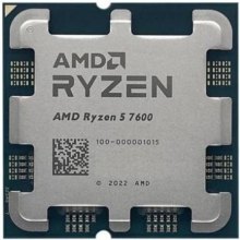 Процесор AMD Ryzen 5 7600, 3.8GHz, 32MB, AM5, 65W, TRAY (100-000001015)