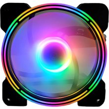 Вентилятор для корпусу Cooling Baby 3D-Spectrum, 120мм, HB, 1300 об/хв, 26.4 дБ, 3pin+4pin Molex (12025HRI2L)