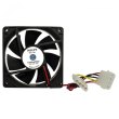 Вентилятор для корпусу Cooling Baby, 80мм, SB, 2500 об/хв, 24.3 дБ, 4pin (8025 4PS)