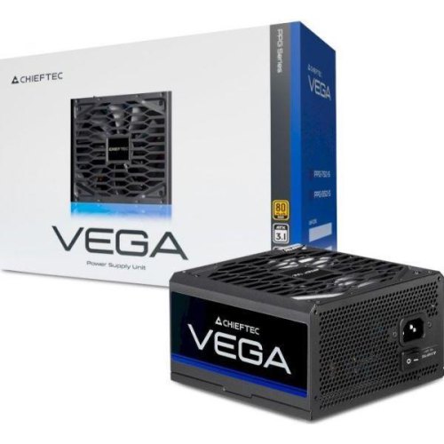 Блок живлення Chieftec VEGA 850W, 80+Gold (PPG-850-S)