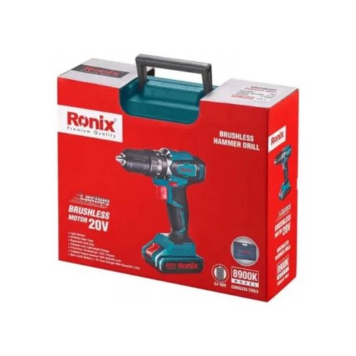 Дриль-шуруповерт ударний акумуляторний Ronix 8900K