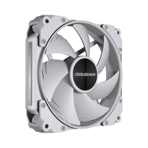 Вентилятор для корпусу Cougar, 120мм, з ARGB підсвічуванням, білий (Apolar 120 ARGB White)
