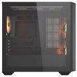 Корпус ігровий Cougar MX600 Mini RGB, без БЖ, Micro ATX, 2x160mm ARGB Fan Pre-installed, чорний