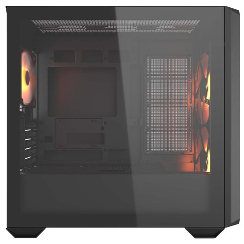 Корпус ігровий Cougar MX600 Mini RGB, без БЖ, Micro ATX, 2x160mm ARGB Fan Pre-installed, чорний