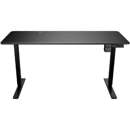 Стіл Cougar Royal 140 Mossa, з електричним регулюванням висоти, 72-115см, навантаження до 80кг, чорний