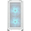 Корпус ігровий Cougar MX600 Mini RGB, без БЖ, Micro ATX, 2x160mm ARGB Fan Pre-installed, білий