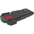 Клавіатура ігрова, дротова A4Tech Bloody B318 LK Black, USB, підсвічування клавіш, чорна