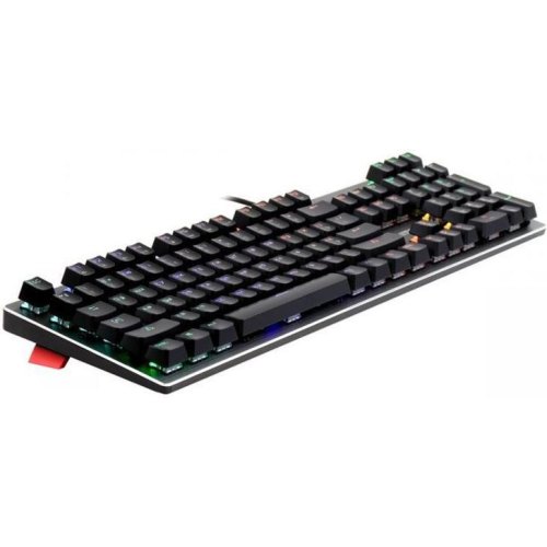 Клавіатура ігрова, дротова Bloody B760, механiчна, USB, LK Green перемикачі, сіра