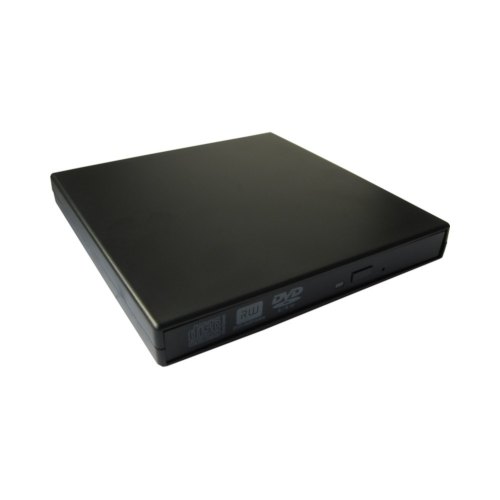 Зовнішній портативний оптичний привід Maiwo DVD-ROM/CD-ROM, USB 2.0, пластик (K520B-D)