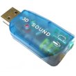 Звукова карта Dynamode USB 6(5.1) каналів 3D RTL, блакитна (USB-SOUNDCARD2.0 blue)
