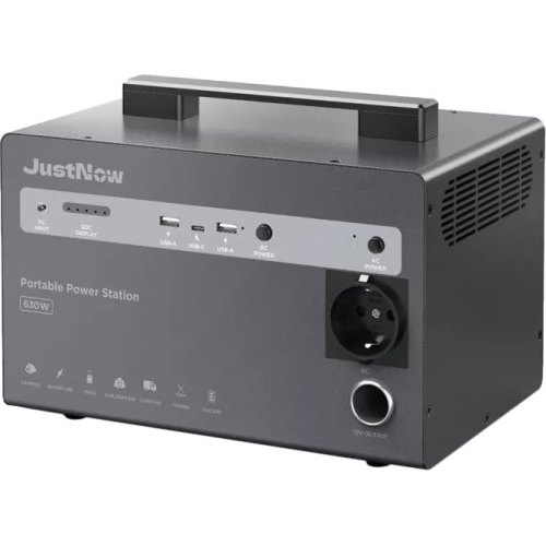Портативна зарядна станція CTECHi JustNow JNB600 Portable Power Station 630W 460Wh LifePO4