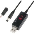 Перетворювач Dynamode DC-DC, вхід USB-5V - вихід DC 9V/12V 5.5x2.1/3.5x1.35мм