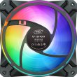 Набір вентиляторів для корпусу Deepcool, 3x120мм, HB, RGB, 500-1800 об/хв, 28.8 дБ (CF120 PLUS)