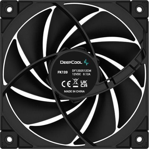 Набір вентиляторів для корпусу Deepcool, 3х120мм, FDB, 500-1850 об/хв, 28дБ (R-FK120-BKNPF3-G-1)