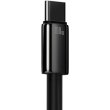 Кабель USB Type-С Baseus Tungsten Gold Fast Charging Data Cable USB to Type-C 100W 1m Black (CAWJ000001)
