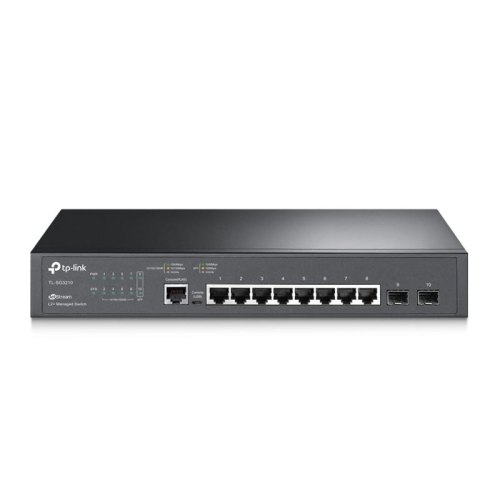 Комутатор TP-LINK SG3210, 8PORT 1000M, 2SFP