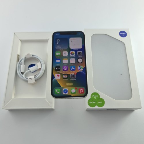 Смартфон iPhone 12 mini 128GB White, Model A2399 USED **