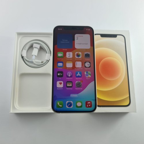 Смартфон iPhone 12 64GB White, Model A2403 USED **