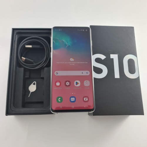 Смартфон Samsung Galaxy S10 (G973F) 128Gb White (SM-G973FZWDSEK) USED **
