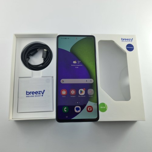 Смартфон Samsung Galaxy A52 (A525F) 128Gb Blue (SM-A525FZBDSEK) USED **