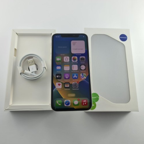 Смартфон Apple iPhone X 64 GB Silver USED **
