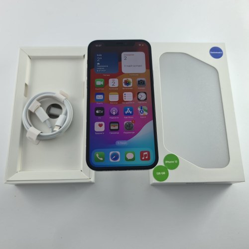 Смартфон Apple iPhone 12 128 GB Black USED **