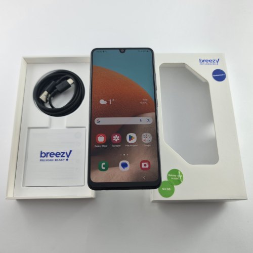 Смартфон Samsung Galaxy A32 64 GB Black USED **