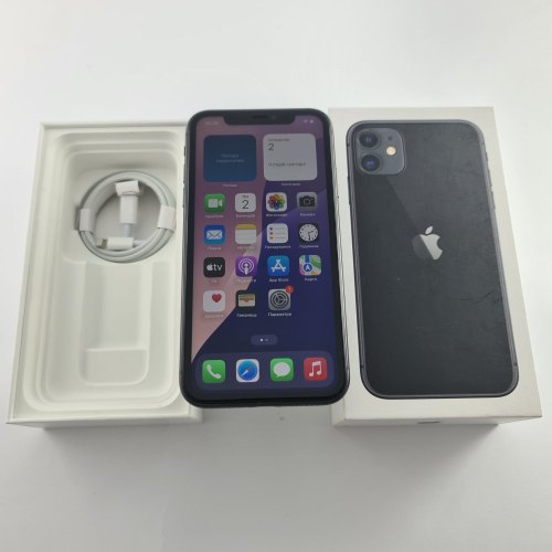 Смартфон iPhone 11 64GB Black, Model A2221 USED **