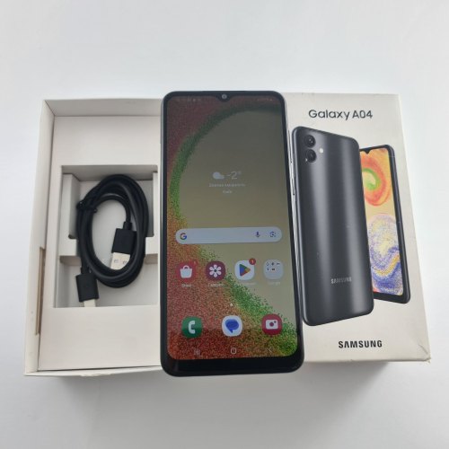 Смартфон Samsung Galaxy A04 (A045F) 32Gb Black (SM-A045FZKDSEK) USED **