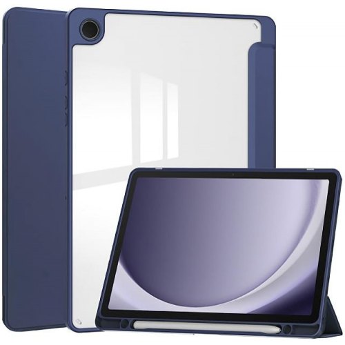 Чохол-книжка BeCover Soft Edge з кр. д. стіл. для Samsung Galaxy Tab A9 Plus (X210/X216) Deep Blue (710367)