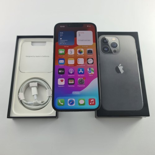 Смартфон iPhone 13 Pro 128GB Graphite, Model A2638 USED **