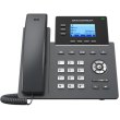 Grandstream GRP2603, Carrier-Grade IP Phones, 3 lines, 6 SIP accounts, Dual 10/100/1000 Mbps Ethernet ports, HD audio (With PSU)