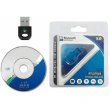 Bluetooth адаптер STLab, бездротовий, Bluetooth 5.0 + EDR USB, радіус дії до 30 м, чорний