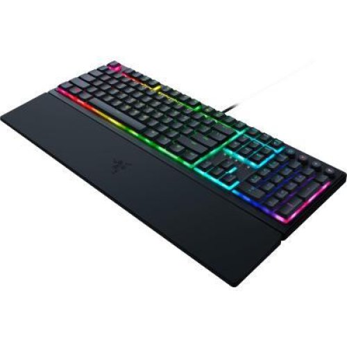 Клавіатура дротова Razer Ornata V3 TKL RGB 84key Mecha-Membrane Switch USB UA Black (RZ03-04881800-R371)