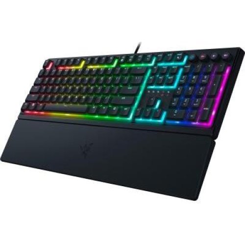 Клавіатура дротова Razer Ornata V3 TKL RGB 84key Mecha-Membrane Switch USB UA Black (RZ03-04881800-R371)