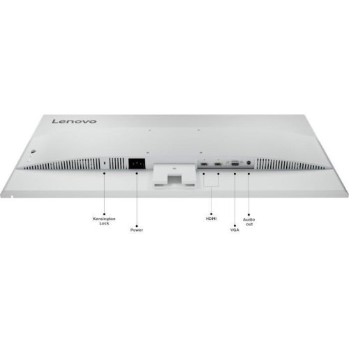 Монітор Lenovo L27i-4A 27 IPS РК, 1920х1080, 100Гц, 16:9, 1 мс (MPRT), 1xVGA, 2xHDMI, SP 2х3 Вт, білий (67BEKAC1UA)