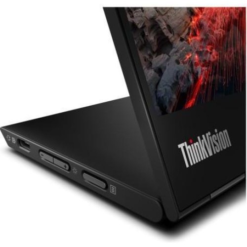 Монітор Lenovo 14 IPS РК, сенсорний, 2240х1400, 16:10, 6 мс, проекційно-ємнісна технологія, 2x USB-C (63FDUAT6WL)