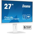 Монітор iiyama 27 IPS РК, 2560х1440, 100Гц, 16:9, 1 мс (MPRT), Adaptive Sync, 1xHDMI 1.4, 1xDP 1.2, 1xDP out (XUB2797QSN-W2)