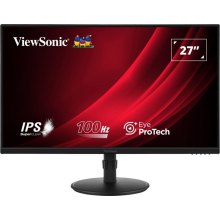 Монітор ViewSonic 27, IPS РК, 1920х1080, 100Гц, 16:9, HDMI, VGA, Display Port (VA2708-HDJ)