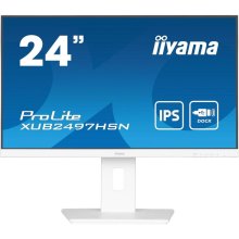 Монітор iiyama 23.8 IPS РК, 1920х1080, 100Гц, 16:9, 1 мс (MPRT), Adaptive Sync, 1xHDMI 1.4, 1xDP 1.2 (XUB2497HSN-W2)