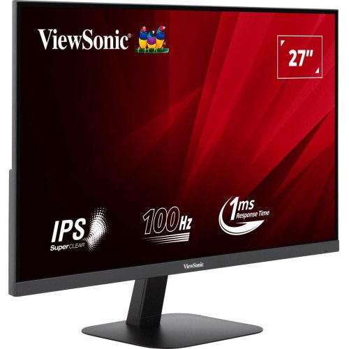 Монітор ViewSonic 27 SuperClear IPS РК, 2560х1440, 100Гц, 16:9, 1 мс, HDMI 2.0 (with HDCP 2.2), DisplayPort (VA2708-2K-HD)