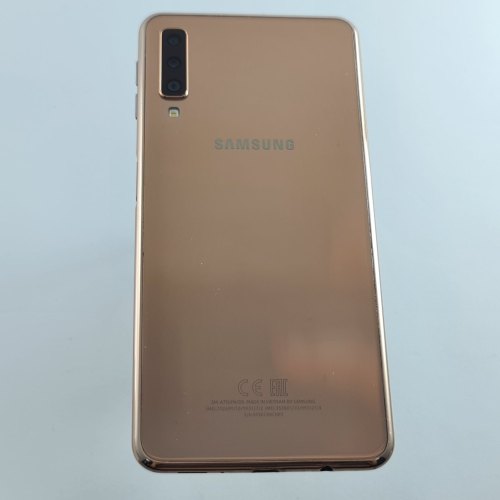 Смартфон Samsung Galaxy A7 2018 64 GB Gold USED **