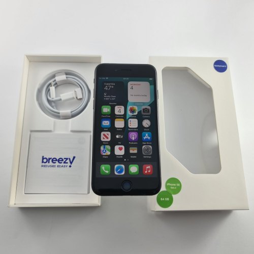Смартфон Apple iPhone SE Gen.2 64 GB Black USED **