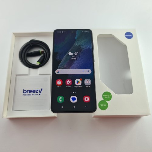 Смартфон Samsung Galaxy S21 FE 5G (G990B) 128Gb Graphite (SM-G990BZADSEK) USED **