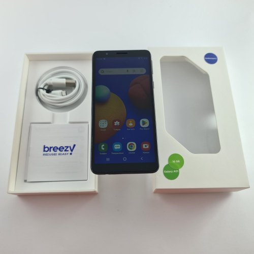 Смартфон Samsung Galaxy A01 Core (A013F) 16 Black (SM-A013FZKDSEK) USED **