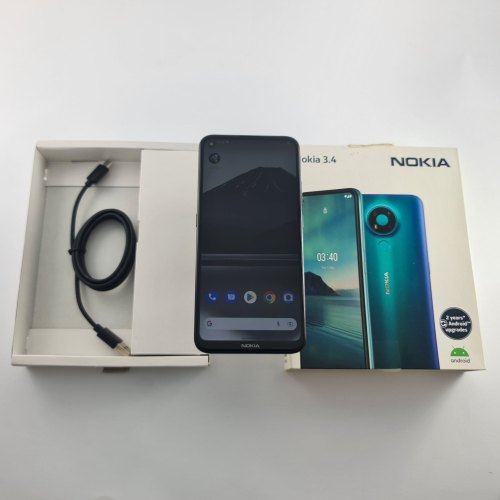 Смартфон Nokia 3.4 3/64Gb Gray (TA-1283) USED **
