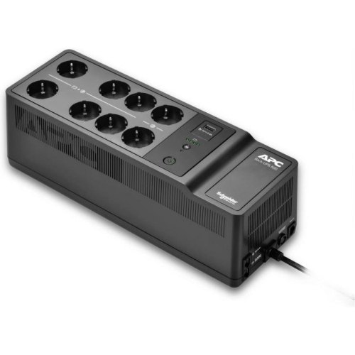 Джерело безперебійного живлення APC 300W/500VA, Standby, Schuko, USB charging port (BE500G2-GR)
