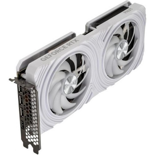 Відеокарта Palit GeForce RTX 4070 WHITE OC 12GB GDDR6 192bit 3-DP HDMI (NE64070S19K9-1048L)